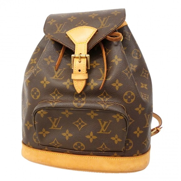 LOUIS VUITTON Authentic Brown Monogram Backpack main image 11